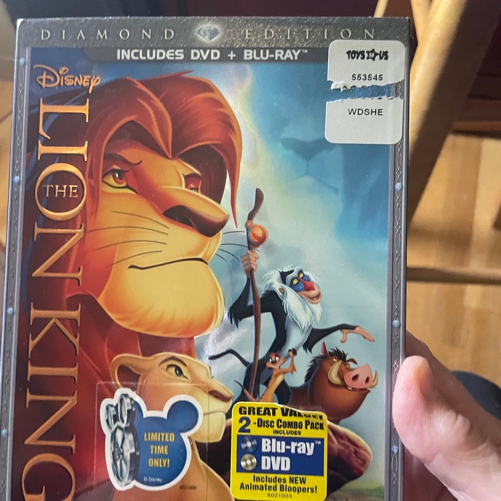 Disney The Lion King Diamond Edition Blu-ray & DVD Set